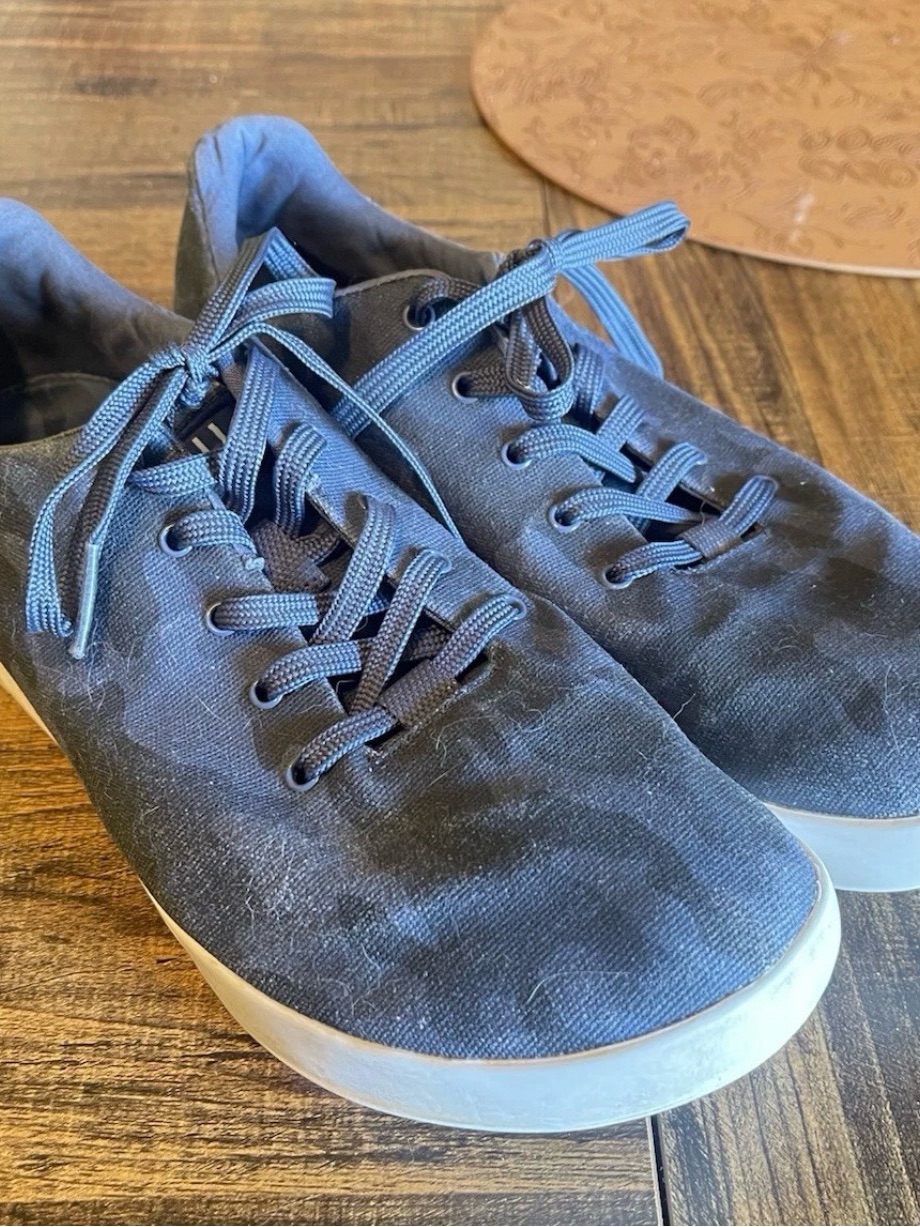 Nobull Men's Navy Canvas Low-Top Sneakers